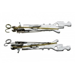 Tartozék készlet, rögzítőfék pofa PEUGEOT 107 05-, 4310.28