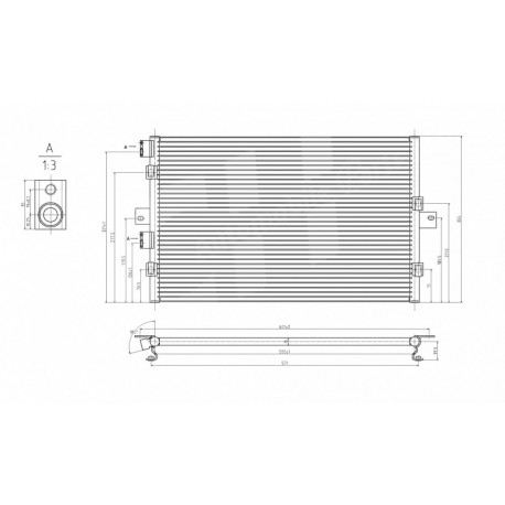 CRUISER 2.0 16V LÉGKONDICIONÁLÓ HŰTŐ 00- 5017405