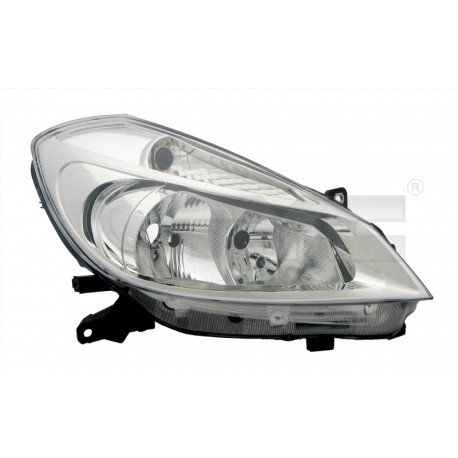 FÉNYSZÓRÓ CLIO 05-09 BALRA KOROM NÉLKÜL.SIL.LIS 7701061071