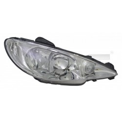 FÉNYSZÓRÓ PEUGEOT 206 05- JOBBRA H7+H1/VALEO 6206A0