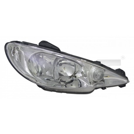 FÉNYSZÓRÓ PEUGEOT 206 05- JOBBRA H7+H1/VALEO 6206A0