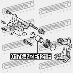 ELSŐ FÉKNYEREG DUGATTYÚ SUZUKI GRAND VITARA 98-06, VITARA -98, XL-7 -06, TOYOTA CELICA 99- 47731-20260