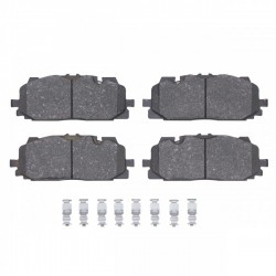 Fékbetétek prod rendszer Akebono ROAD, A5, A6, A6 ALLROAD, A6 ALLROAD 4M0 698 151 BD