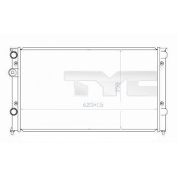 RADIÁTOR POLO CLASSIC 1.4-2.0 95-99 1H0121253L