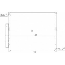 LÉGKONDICIONÁLÓ RADIÁTOR LAND CRUISER 02- 88461-60100