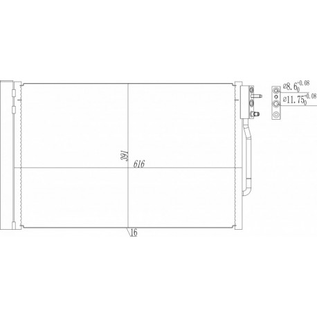 CLIMATE COOLER OPEL INSIGNIA B 17- 23336302