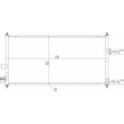ALMERA TINO LÉGKONDICIONÁLÓ RADIÁTOR 00- 92100-BU000