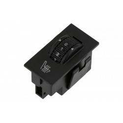 ÜLÉSFŰTÉS KAPCSOLÓ PEUGEOT 207/3008/308/407/508/607/807,CITREON C5/SZÍN:FEKETE/ 96653109ZD