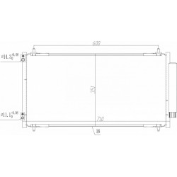 CITROEN C8 2.2DHI 06 KLÍMA RADIÁTOR 1401113180