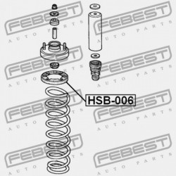 Rugótányér HONDA CR-V 97-01, CIVIC 95-01, INTEGRA 93-00, S2000 99-09 /ELSŐ/ 51686SR3003