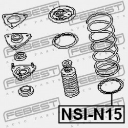Rugótányér NISSAN ALMERA 95-, SUNNY 86-, 100NX 90- /DOL/ 5503650A00