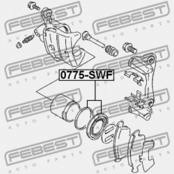 Javítókészlet, féknyereg SUZUKI SWIFT 95-05, VITARA -98 /ELSŐ/ 5583070B00