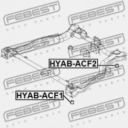 GERENDAHÜVELY HYUNDAI ACCENT 99-13 62466-25100