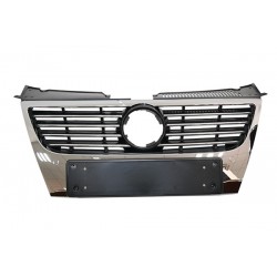 ELSŐ HŰTŐRÁCS VW PASSAT 06-11 KRÓM (PARKTRONIC NÉLKÜL) 3C0853651AH