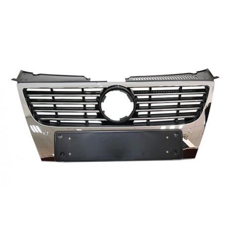 ELSŐ HŰTŐRÁCS VW PASSAT 06-11 KRÓM (PARKTRONIC NÉLKÜL) 3C0853651AH