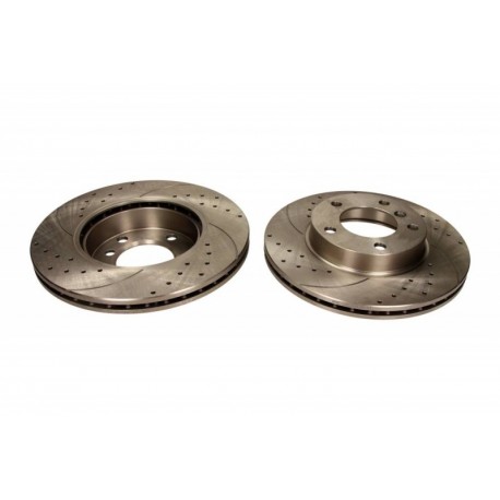 FÉKTÁRCSA. BMW ELSŐ E36 92- E46 316-320 E85 Z4 03- FÚRT ÉS RÉSELT FÉKTÁRCSA