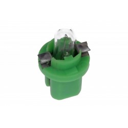 IZZÓ BAX 12V 2W 8.5D ZÖLD (MŰANYAG TALPPAL) 10DB 1987302221