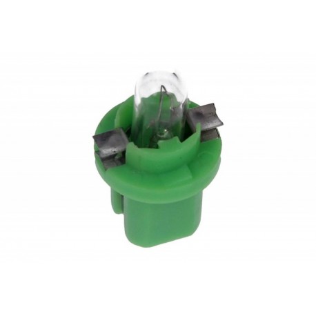 IZZÓ BAX 12V 2W 8.5D ZÖLD (MŰANYAG TALPPAL) 10DB 1987302221