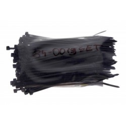MŰANYAG NYAKKENDŐ 3X120 (1 CSOMAG 100 DB ) FEKETE