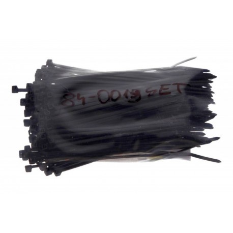 MŰANYAG NYAKKENDŐ 3X120 (1 CSOMAG 100 DB ) FEKETE