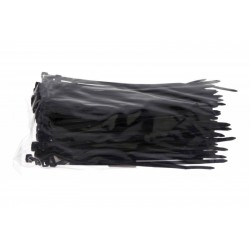 MŰANYAG NYAKKENDŐ 4X150 (1 CSOMAG 100 DB) FEKETE