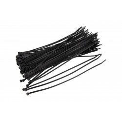 MŰANYAG NYAKKENDŐ 5X300 (1 CSOMAG 100 DB) FEKETE