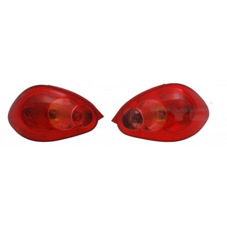 HÁTSÓ LÁMPA TOYOTA AYGO 05-09 BALRA 81561-0H020