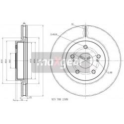 FÉKTÁRCSA. SUZUKI GRAND VITARA 05- 986479559