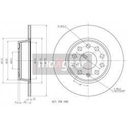 FÉKTÁRCSA. VW HÁTSÓ A3 GOLF VI VI VII OCTAVIA CADDY TOURAN 10- 272MM 0986479C20