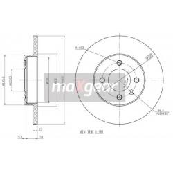 FÉKEK. VW ELSŐ PASSAT 88-96 986478329