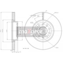 FÉKEK. VW PASSAT 05- 986479058