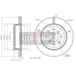 FÉKEK. OPEL AGILA ELÖL 24.0117-0106.1