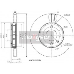 FÉKTÁRCSA. VW ELÖL FELFELÉ SKODA CITIGO 11- KORRÓZIÓGÁTLÓ BEVONATTAL