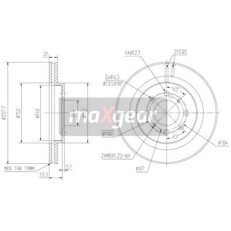 FÉKTÁRCSA. HONDA ELSŐ JAZZ 02- 08- CITY 08- 258MM H. 39.2MM KORRÓZIÓGÁTLÓ BEVONATTAL