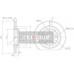 FÉKEK. MITSUBISHI OUTLANDER ELÖL 03- 07- 12- 4007 07- 986479528