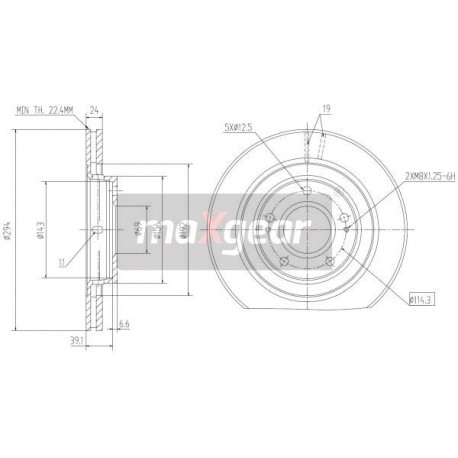 FÉKEK. MITSUBISHI OUTLANDER ELÖL 03- 07- 12- 4007 07- 986479528