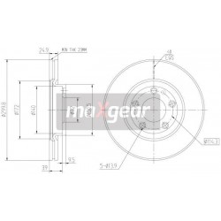 FÉKEK. MAZDA ELÖL 3 5 9946820