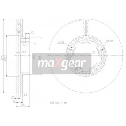 FÉKEK. NISSAN CABSTAR ELÖL 98-06