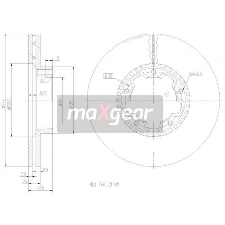 FÉKEK. NISSAN CABSTAR ELÖL 98-06