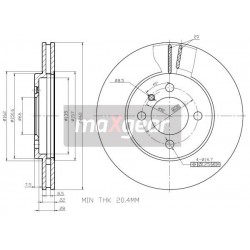 FÉKTÁRCSA. BMW ELSŐ E30 86-93 9488311
