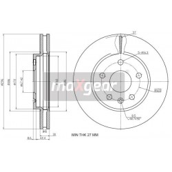 FÉKEK. OPEL INSIGNIA ELSŐ 08-AS KEREKEK 16-OS KORRÓZIÓGÁTLÓ BEVONATTAL