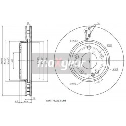 FÉKTÁRCSA. MERCEDES ELÖL W176 W246 A-OSZTÁLY B-OSZTÁLY 12-ÖS OSZTÁLY 92241603