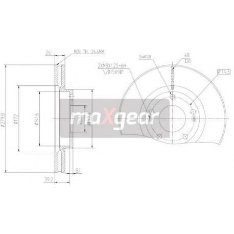 FÉKTÁRCSA. KIA FRONT CEE'D I30 SPORTAGE TUCSON IX20 CARENS 06- 9957410