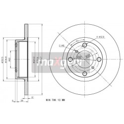 FÉKEK. OPEL AGILA ELÖL 9193872
