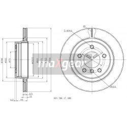 FÉKTÁRCSA. BMW HÁTSÓ E46 98- 9770210