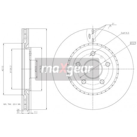 FÉKEK. FIAT FREEMONT 2.0 JTD 2.4-3.6 11- 92278903
