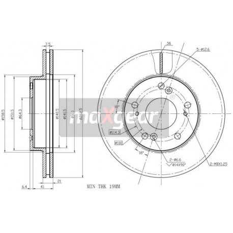 FÉKEK. HONDA ELÖL CIVIC 02- 1.7CDTI 06- 1.3