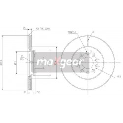 FÉKEK. VW ELÖL A4 A6 PASSAT 100124275