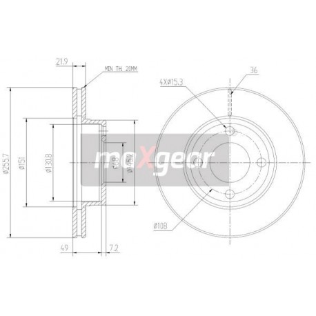 FÉKEK. VW ELSŐ A80 1.8- 986478550