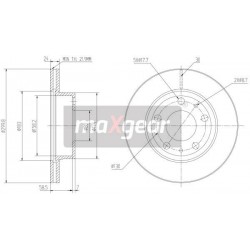 FÉKTÁRCSA. FIAT DUCATO 06-